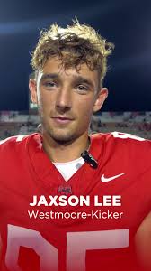 Westmoore kicker Jaxson Lee kicked and recovered two onside kicks in  tonight's Moore War game to help the Jag's to a 37-33 win. Photo gallery  coming soon at MooreMonthly.com.