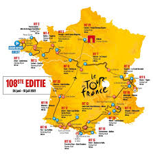 Strecke führt fahrer über viele etappen im gebirge. The Tour De France 2021 Route Is Well Known B