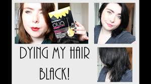 For hair nourishing, easy to use permanent hair dye, temporary hair color, root touch up. Dying My Hair From Brown To Black With Olia Soft Black 3 0 Hi Vlog Youtube