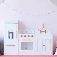Costzon kids kitchen playset, wooden pretend cooking food set with simulated sound, accessory utensils, blackboard, sink, stovetop, cabinets, easy assembly toy for kids, gift (black fridge kitchen) 3.5 out of 5 stars 75. 8 Years Play Kitchen Sets Accessories You Ll Love In 2021 Wayfair