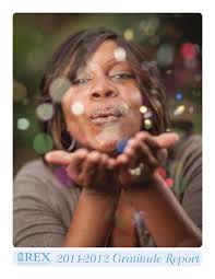 Rex Healthcare Foundation Gratitude Report 2011–2012 by Sally Johns Design 