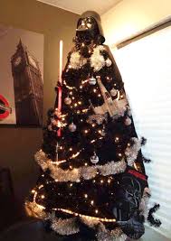 Darth Vader Christmas Tree Topper Star Wars Christmas Tree Darth Vader Christmas Tree Creative Christmas Trees