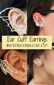 You can always search there if you re looking for more diy jewelry pictured tutorials. Ear Cuff Earrings What You Need To Know To Craft A Cuff Allfreejewelrymaking Com