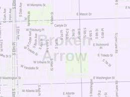 Maybe you're trying to mail a letter but only have the recipient's street address. Broken Arrow Ok Zip Code Map