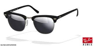 Matière de la monture : Ray Ban Clubmaster Matte Black Shop Clothing Shoes Online