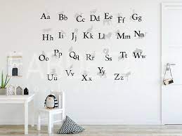 Abc Wall Decal Kids Room Decor Back To School Alphabet Etsy Abc Wall Alphabet Wall Decals Kids Wall Decals