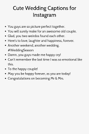 Cute Wedding Captions For Instagram Instagram Quotes Captions Wedding Captions Wedding Captions For Instagram