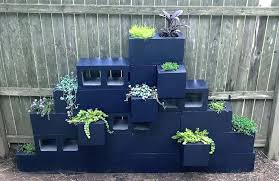 30 statement wallpapers to freshen any space 2021. Make Vertical Cinder Block Planters Diy Yard Project Tutorial