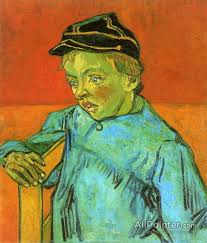 Vincent Van Gogh The Schoolboy Camille Roulin Oil Painting Reproductions For Sale Van Gogh Art Artist Van Gogh Vincent Van Gogh Paintings