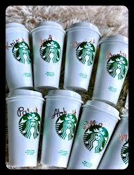 Personalized 16oz Starbucks Cup Bpa Free Reusable Tumbler Etsy In 2020 Starbucks Cups Starbucks Birthday Coffee Wedding Gift