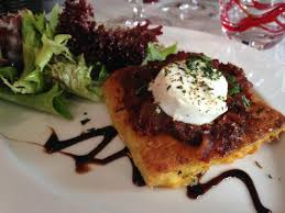 Fransk, fisk og skaldyr, europæisk, sund. Focaccia Facon Pain Perdu Et Son Concasse De Tomates Picture Of La Table Des Halles Reims Tripadvisor