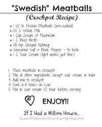 Swedish Meatballs Crockpot Recipe Crock Pot Meatballs Crockpot Swedish Meatball Recipe Meatball Recipes Crockpot