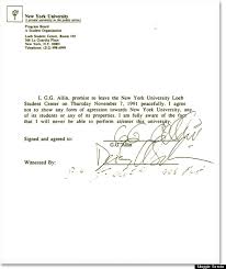 Give a warning that should the person return to your store in the future, he or she will be trespassing. Gg Allin Nyu Letter How A Legendary Rocker Was Banned From Nyu Photo Huffpost
