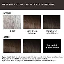 Messina Natural Hair Colour Cream Brown