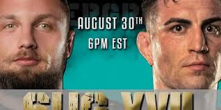 Submission Underground 17 Full Card Finalised