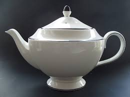 Wedgwood Top Note Bone China Large Teapot by Barbara Barry