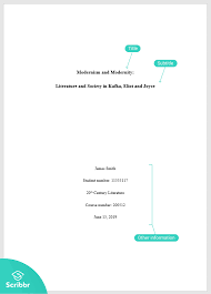 How To Format A Turabian Chicago Style Title Page