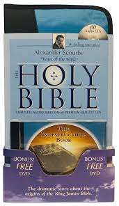 Enjoy hundreds of versions, including audio, all on your mobile device. Kjv Complete Scourby Cd With Free Indest Dvd Holy King James Version Old And New Testament Audio Bible By Alexander Scourby Bible Kjv With Free 30 Virgin Mary St John The Baptist Jesus Birth Alexander