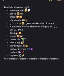 Cute names for best friends. Best Friend Names Names For Boyfriend Cute Names For Boyfriend Snapchat Names