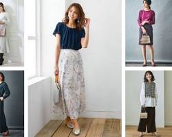 冬タイプの女性の画像
