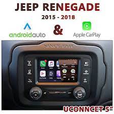 How to use apple carplay with uconnect. Jeep Renegade Uconnect 5 Apple Carplay Android Auto Integration Ebay