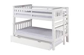 Leta white queen triple bunk bed contemporary beds by totally kids fun furniture toys. Twin Bunk Bed With Trundle Marcuscable Com