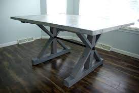 The design was inspired by a pottery barn. How To Build A Farmhouse Table From Scratch 10 Project Ideas