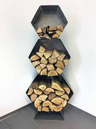 Demnachst Im Shop Hexagon Kaminholzregal Aus Hochwertigem Edelstahl Aussen Korn 320 Fein Geschliffen Kaminholzregal Kamin Kaminholzregal Aussen