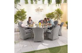 8 seater dining table set. Leeanna 8 Seat Dining Set