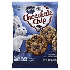 Sugar cookies include the following ingredients: Pillsbury Ready To Bake Cookies Chocolate Chip With Hersheys Chocolate Chips 24 Count 16 Oz Safeway