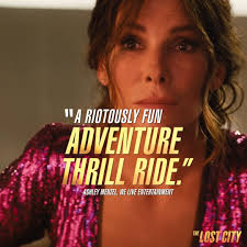 Bullock, Tatum & Radcliffe introduce the official trailer for #TheLostCity.  Only in theatres March 25, 2022.