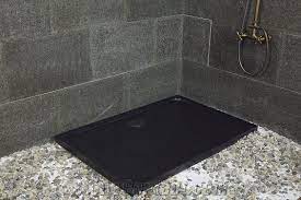The resulting assembly provides superior moisture management as it does not China Black Basalt Mongolian Black Basalt Shower Tray Solid Surface Shower Base Stonecontact Com