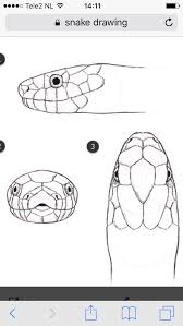 Dit Is Inspiratie Voor De Schubben Omdat Ze Goed Bij Slang Passen Snake Drawing Snake Art Animal Drawings