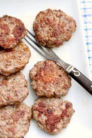 Arrange the sausage patties in a single layer on the pan. Homemade Breakfast Sausage Patties The Fountain Avenue Kitchen