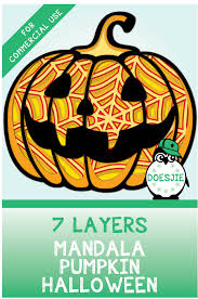 Download Pumpkin Halloween Multi Layer Mandala Svg Halloween Pumpkins Halloween Printables Free Cricut Halloween