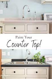Maybe you would like to learn more about one of these? Painted Counter Top One Room Challenge Week 7 Timeless Creations Painting Kitchen Counters Countertops Cheap Home Decor