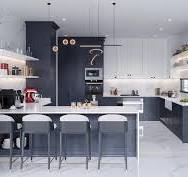 Gabinetes de cocina en color azul marino: los mejores ...