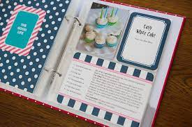 Herkömmliche kochbücher sind ihnen nicht mehr genug? Becky Higgins Inspiration From Our Creative Team Recipe Album Recipe Scrapbook Diy Cookbook