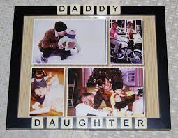 Daddy Daughter Frame Gift For Dad Craft Ideas Pinterest Dad Crafts Dad Christmas Dad Birthday Gift