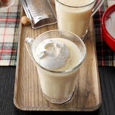Old Fashioned Eggnog Recipe Eggnog Eggnog Recipe Salted Caramel Fudge