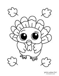 Did you know that you can create a beautiful turkey using a simple piece of paper? 20 Terrific Thanksgiving Turkey Coloring Pages For Some Free Printable Holiday Fun Print Color Fun