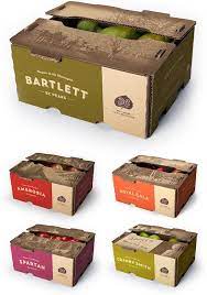 Bc Tree Fruit Packaging Rebrand On Behance Fruit Packaging Vegetable Packaging Food Packaging Design