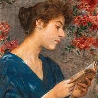 Johann Victor Krämer Lesende Frau