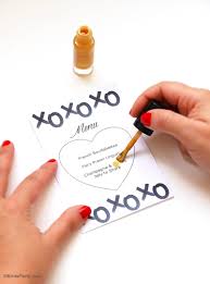 Plus the scratch off paint is so easy to make, you can apply it to nearly any kind of greeting card or special occasion invite. Diy Scratch Off Menu Cards With Free Printables Party Ideas Party Printables Blog