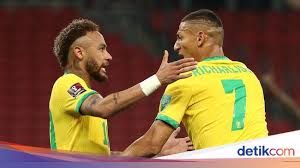 Pelatih brasil, tite memanggil skuad terbaiknya untuk laga ini. Brazil Vs Ecuador Richarlison Neymar Win Selecao 2 0 World Today News