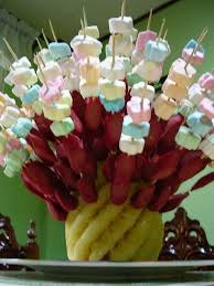 70th Birthday Party Ideas For Mom Philippines When I Was Young My Mom Made Us Hotdogs On A Stick With Marshmallows Just Like This Minus The P Birthday Party Meals Fiesta Theme Party Fiesta Birthday Party