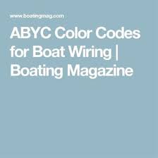 Boat Wiring Color Code Wiring Diagrams