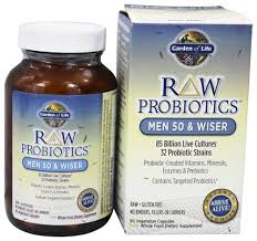 Garden Of Life Raw Probiotics Men 50 Wiser Probiotics Raw Vitamins Healthy Balanced Diet