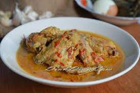 Ayam Kuah Pedas Ayam Makanan Masakan Indonesia