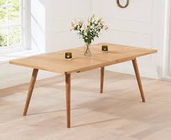 They are modern extendable wooden tables of italian design suitable for living rooms and kitchens of homes furnished in a modern style. Staten Oak Extending Dining Table Dining Tables